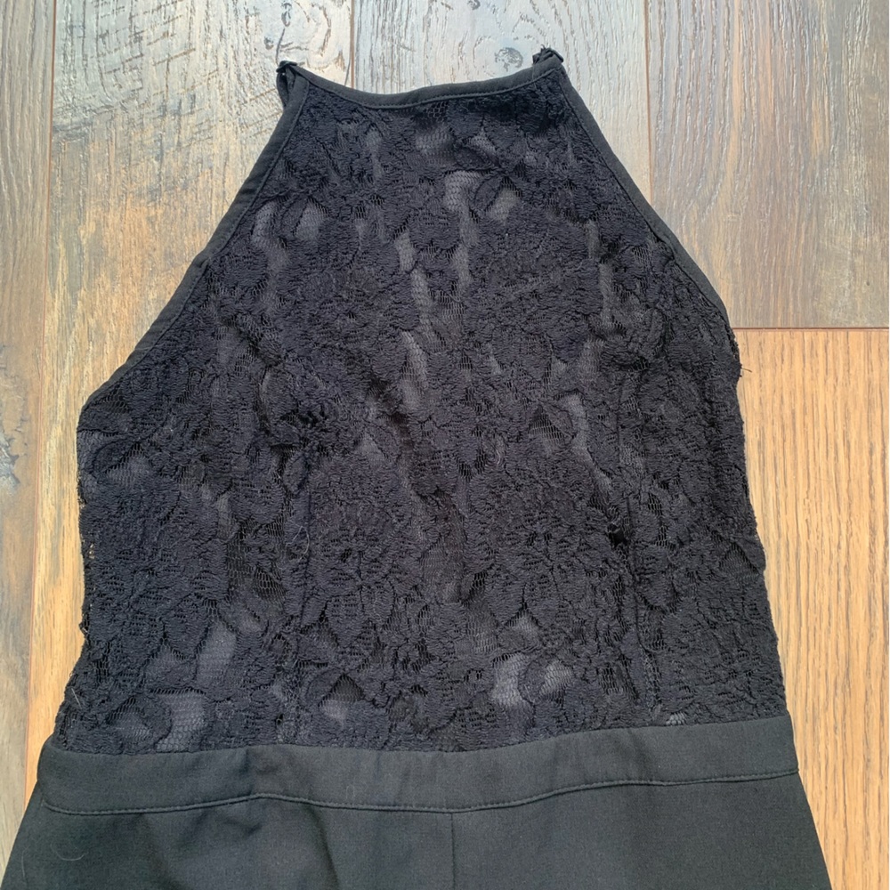 Black Lulus jumpsuit